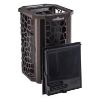 печь для бани сталь-мастер hard 14l панорама 2021 со стеклом закр каменка дровяная