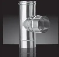 тройник craft 90° нержавеющий (316/0,8) ф120 по воде