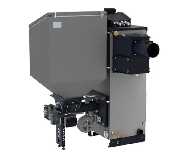 котел zota twist plus 15 квт ф120 твердотопливный + бункер 555 л #