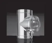 тройник craft 90° утепленный нержавеющий (316/0,8/304/0,5) ф130/230 по воде cerablanket