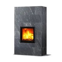 печь-камин tulikivi raita trio nobile 1800 мм 