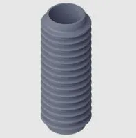 гильза конвектор дымохода gfs h=500/150 (ф130 внутри/ф150 внешний) чугунный