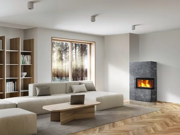 печь-камин tulikivi petro grafia 1800 мм 