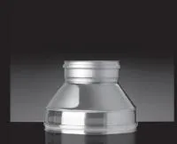 конус craft нержавеющий (316/0,8/304/0,5) ф115/200 по воде cerablanket черный