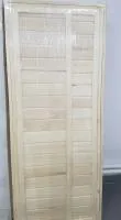 дверь "горизонталь" (осина) 170х70, глухая, тлпп