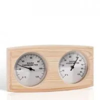 станция банная sawo 271-thd, термометр с гигрометром, кедр, 225*140 мм