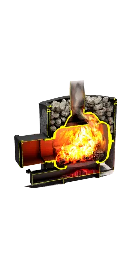 печь для бани теплодар былина-18 ч панорама (1.2)
