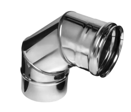 колено феррум угол 90° нержавеющее (430/0,5мм) ф110