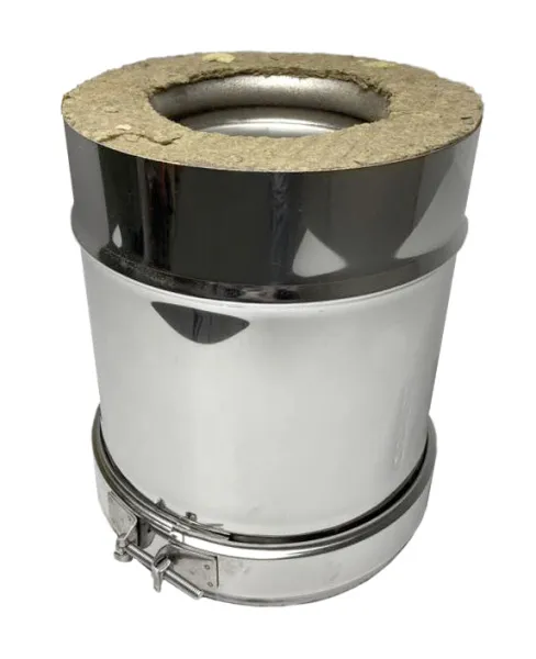 дымоход craft утепленный нержавеющий (316/0,8/304/0,5) ф120/220 l=0,5м по воде