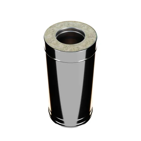 дымоход craft утепленный нержавеющий (316/0,8/304/0,5) ф130/230 l=1м по воде